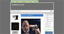 Desktop Screenshot of pharmaciststeve.com