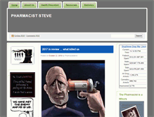 Tablet Screenshot of pharmaciststeve.com